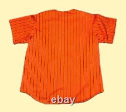 Maillot de baseball rare et vintage des New York Yankees Majestic pour Halloween, taille adulte XL, fabriqué aux États-Unis, MLB