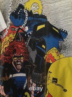 Marvel 1996 Mega Print Vintage Shirt Ghost Rider Spirits Of Vengeance Rare Nwot