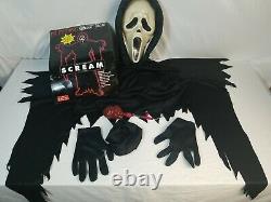 Masque De Visage De Stalker Fantôme Rare Vintage Saignement Scream Déguisement Halloween 1997