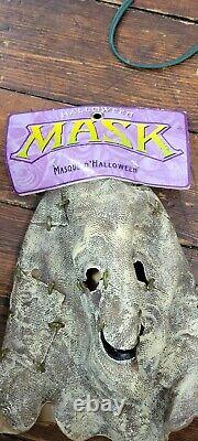 Masque Ghost Glow Paper Magic original de 1997 - Rare pièce de collection vintage Slipknot Corey