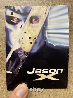 Masque Jason Voorhees vintage Don Post Friday The 13th Jason X 2000 RARE
