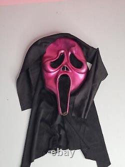 Masque VTG Scream Métallique Étincelant Rose Rare Ghostface Funworld Easter Unlimited