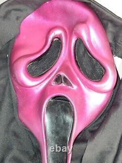 Masque VTG Scream Métallique Étincelant Rose Rare Ghostface Funworld Easter Unlimited