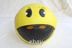 Masque Vintage Pac Man d'Halloween en parfait état près du costume Nintendo Atari Gameboy Rare Nwt