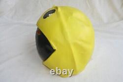 Masque Vintage Pac Man d'Halloween en parfait état près du costume Nintendo Atari Gameboy Rare Nwt