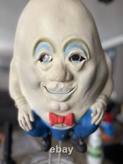 Masque d'Halloween Vintage Great Cover Up Humpty Dumpty Rare