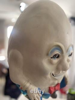 Masque d'Halloween Vintage Great Cover Up Humpty Dumpty Rare