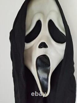Masque d'Halloween Vintage Rare Ghost Face Scream Easter Unlimited Fun World S9206