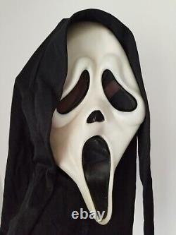 Masque d'Halloween Vintage Rare Ghost Face Scream Easter Unlimited Fun World S9206