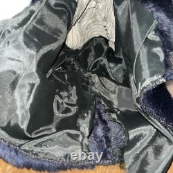 Masque d'Halloween à capuche Topstone vintage rare, tête pleine, monstre/goule à 3 yeux