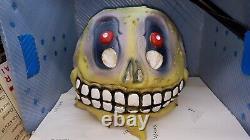 Masque d'Halloween en caoutchouc RARE Vintage des années 80 MADBALLS Skull Face ! TCFC / AmToy AARG