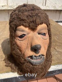 Masque d'Halloween original vintage très rare de Don Post WOLFMAN de Universal Monsters