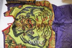 Masque de Halloween FRANKENSTEIN de Ben Cooper Vtg rare 1963 Costume Spook Town avec boîte