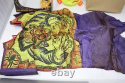 Masque de Halloween FRANKENSTEIN de Ben Cooper Vtg rare 1963 Costume Spook Town avec boîte