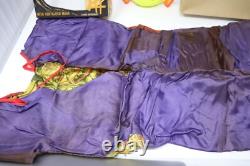 Masque de Halloween FRANKENSTEIN de Ben Cooper Vtg rare 1963 Costume Spook Town avec boîte