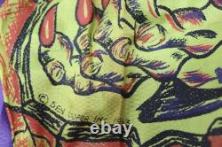 Masque de Halloween FRANKENSTEIN de Ben Cooper Vtg rare 1963 Costume Spook Town avec boîte