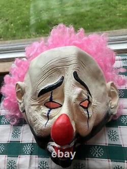 Masque de clown ODDBALL Slipknot RARE 1997 Paper Magic Group Rose Vintage Halloween