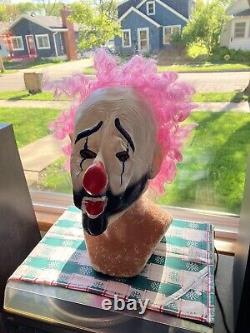 Masque de clown ODDBALL Slipknot RARE 1997 Paper Magic Group Rose Vintage Halloween