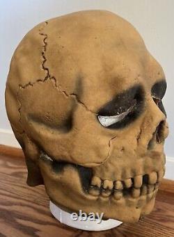 Masque de crâne de squelette DON POST STUDIOS 1967 orig vintage RARE NICE
