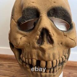Masque de crâne de squelette DON POST STUDIOS 1967 orig vintage RARE NICE