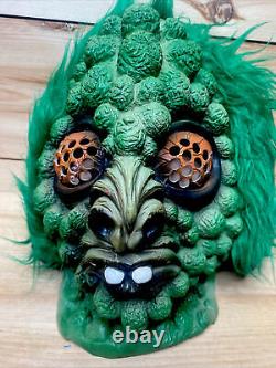 Masque de monstre mouche d'Halloween de Jeff Goldblum Rare Vintage FUN WORLD