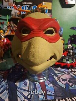 Masque de tortue ninja Raphael Don Post RARE Tmnt Halloween VINTAGE