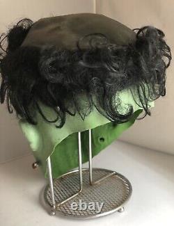 Masque en caoutchouc latex rare de Frankenstein Vintage Costume d'Halloween Horreur