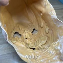 Masque en latex VTG Distortions Unlimited Démon Horror Ghoul Crâne Dents Sanguinolentes RARE