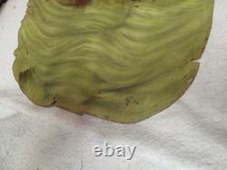 Masque en latex vintage d'Halloween énorme 42 pouces Troll Ogre Géant Rare Utilisé