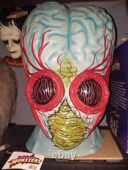 Masque géant Don Post METALUNA MUTANT étiqueté RARE, vintage, pas de distorsions Frankenstein
