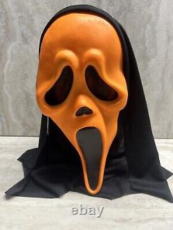 Masque vintage Orange Scream Ghost Face Easter Unlimited super rare et collectionnable