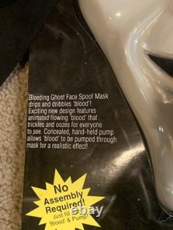 Masque vintage de Ghost Face saignant RARE film d'horreur