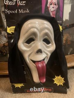 Masque vintage de Ghost Face saignant RARE film d'horreur