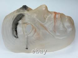 Masques de Halloween transparents clairs Topstone Industries des années 1950 PAIRE Hommes RARES