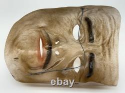 Masques de Halloween transparents clairs Topstone Industries des années 1950 PAIRE Hommes RARES