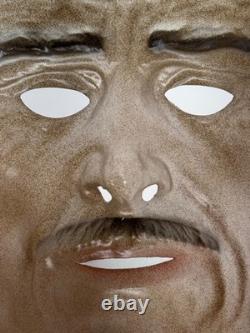 Masques de Halloween transparents clairs Topstone Industries des années 1950 PAIRE Hommes RARES