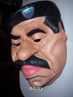 Naissez! Rare Vtg Collector's Cesar Masquerade 1990 Saddam Hussein Mask