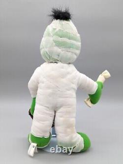 Nanco Vintage Rare 1999 Monstre Mummy d'Halloween x Tootsie Roll 16 Peluche