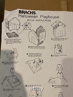 Nos bonbons Brach's vintage Halloween Playhouse grande vitrine rare