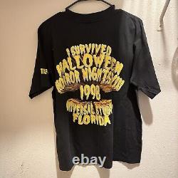 Nuits d'horreur d'Halloween 1998 Primal Scream T-shirt rare en édition vintage pour le personnel, taille L pour hommes