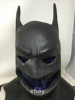 Officiel 1989 Heavy Duty Rubber Batman Halloween Mask Rare DC Comics Vintage