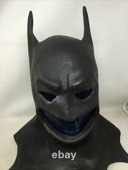 Officiel 1989 Heavy Duty Rubber Batman Halloween Mask Rare DC Comics Vintage