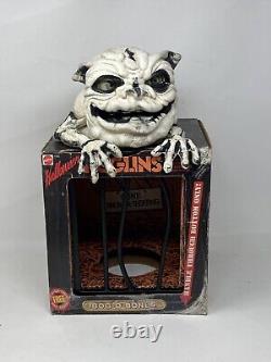 Original 1987 Halloween Boglin Bog-O-Bones Marionnette avec boîte et barres rare