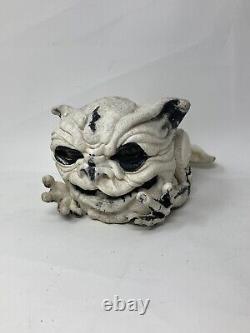 Original 1987 Halloween Boglin Bog-O-Bones Marionnette avec boîte et barres rare