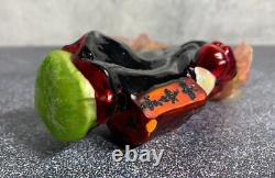 Ornement d'Halloween Vintage Christopher Radko Diable Rouge Trick or Treat RARE