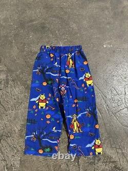 Pantalons Halloween Vintage Rares Disney Winnie l'Ourson Taille Petite Enfant Tigger