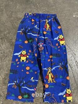 Pantalons Halloween Vintage Rares Disney Winnie l'Ourson Taille Petite Enfant Tigger