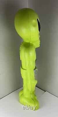 Pistolet à rayons de l'Empire extraterrestre apocalyptique vert vintage en moule soufflé 36 rare Halloween