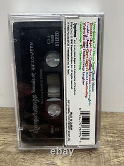 RARE ! Cassette audio vintage de Goosebumps de 1996 : Sons d'Halloween ! Nouveau vieux stock