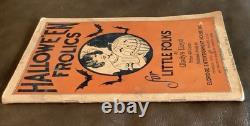 RARE Livre Halloween Frolics de 1927 par Gladys Lloyd Eldridge Entertainment(132ia)